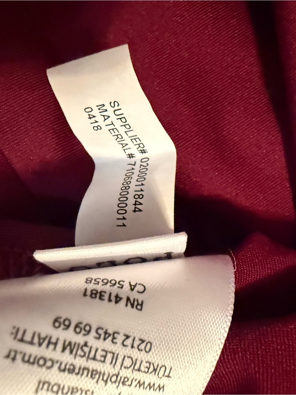 Polo by Ralph Lauren Maroon Short-Sleeve Performance Polo - Picture 8 of 9